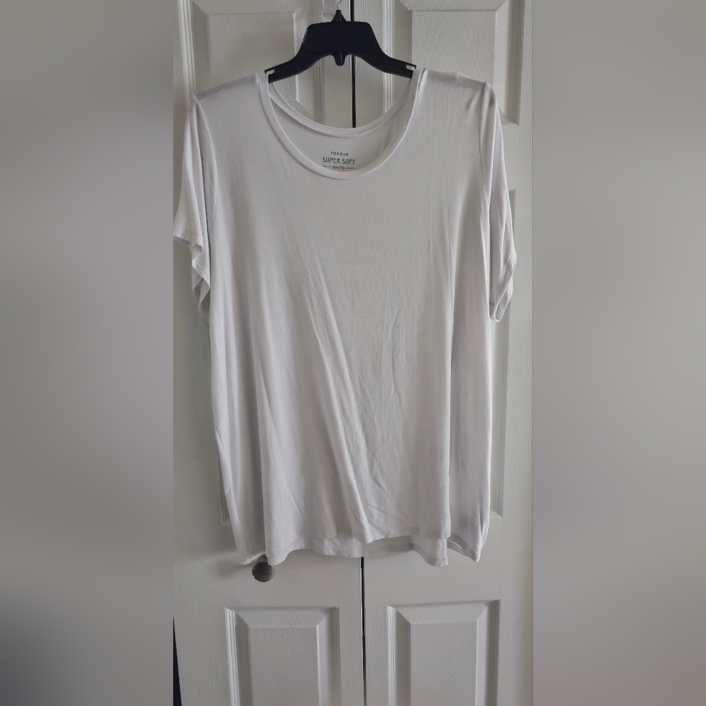 Torrid White T-Shirt